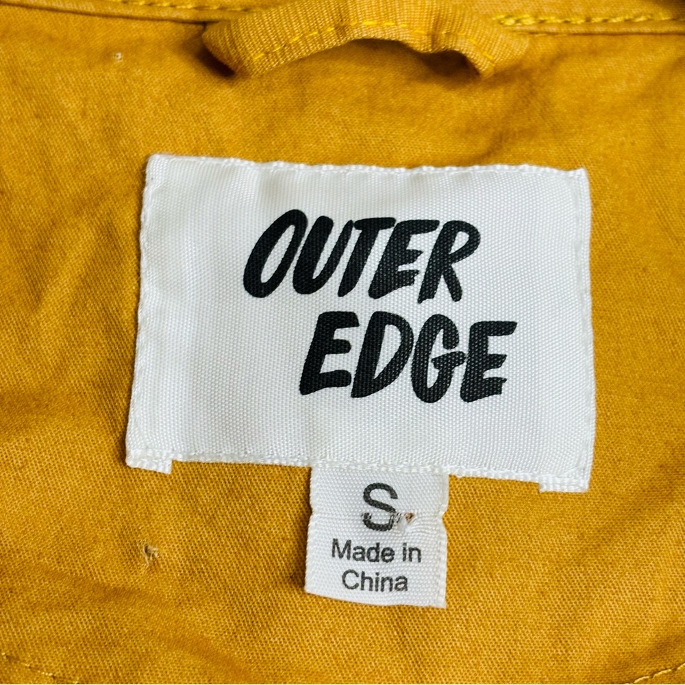 Outer Edge Mustard Yellow Drawstring Utility Jack… - image 7